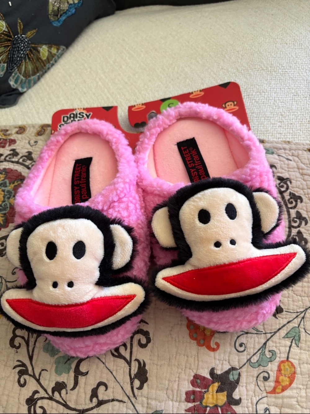 Paul Frank X Daisy Street Julius Slippers Slip-on Size Small